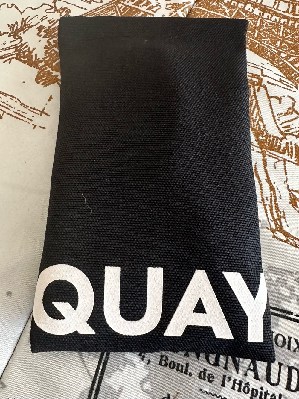 Quay Australia Yada Yada Black Polarized Sunglasses - Picture 8 of 8